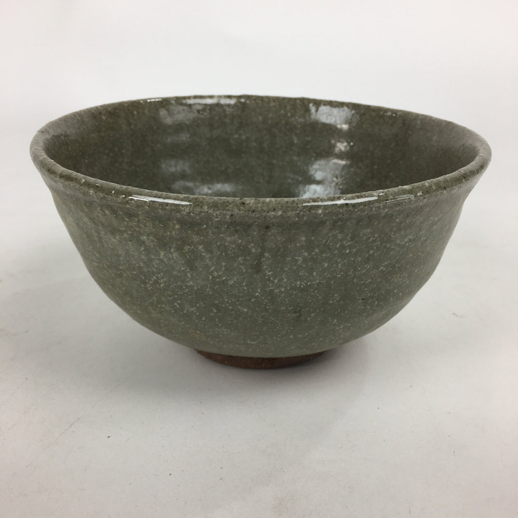Japanese Ceramic Green Tea Bowl Vtg Chawan Boxed Pottery Tea Ceremony PX576