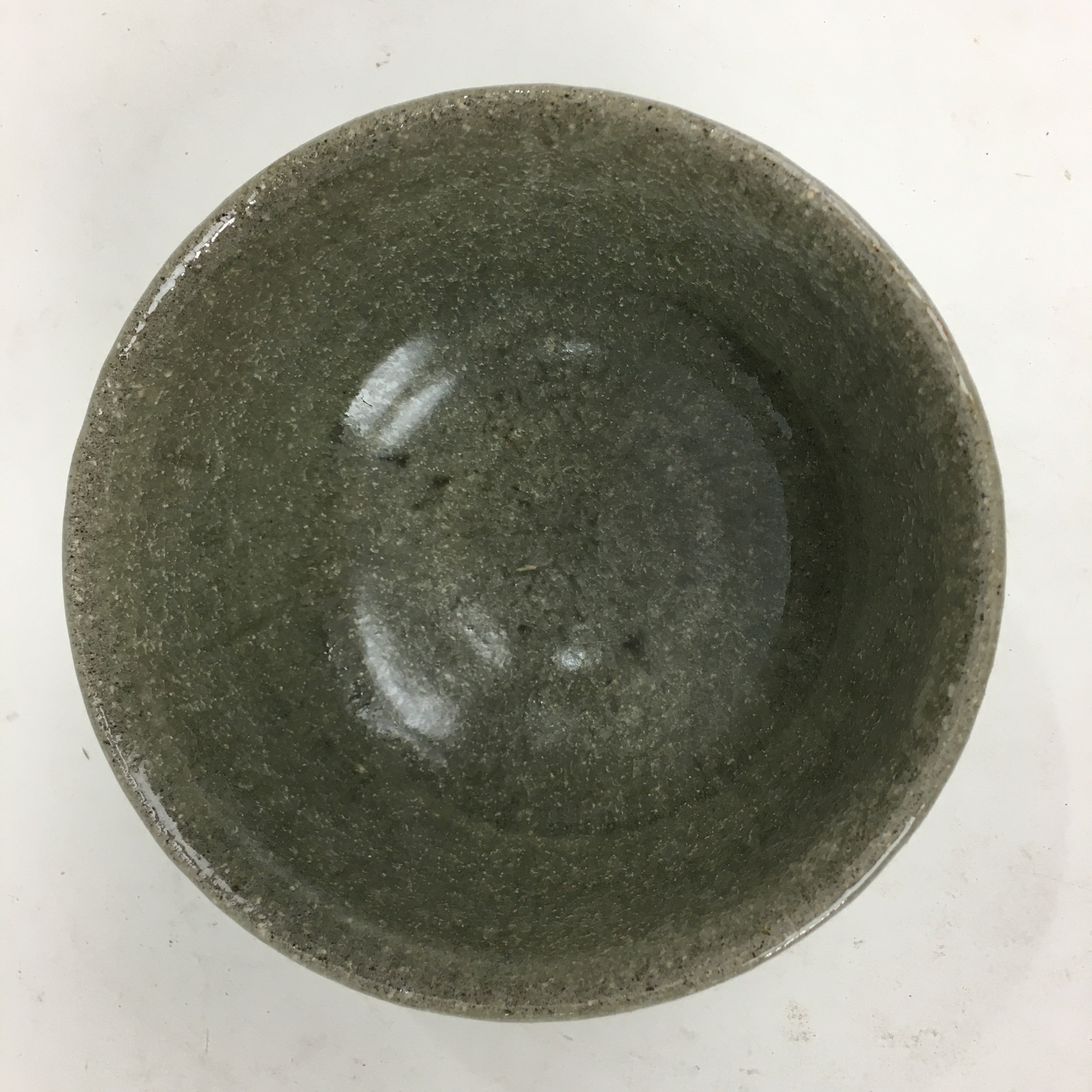 Japanese Ceramic Green Tea Bowl Vtg Chawan Boxed Pottery Tea Ceremony PX576