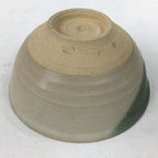 Japanese Ceramic Green Tea Bowl Vtg Chawan Boxed Pottery Tea Ceremony PX577