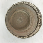 Japanese Ceramic Green Tea Bowl Vtg Chawan Boxed Pottery Tea Ceremony PX582