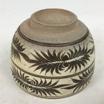Japanese Ceramic Green Tea Bowl Vtg Chawan Boxed Pottery Tea Ceremony PX582