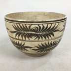 Japanese Ceramic Green Tea Bowl Vtg Chawan Boxed Pottery Tea Ceremony PX582