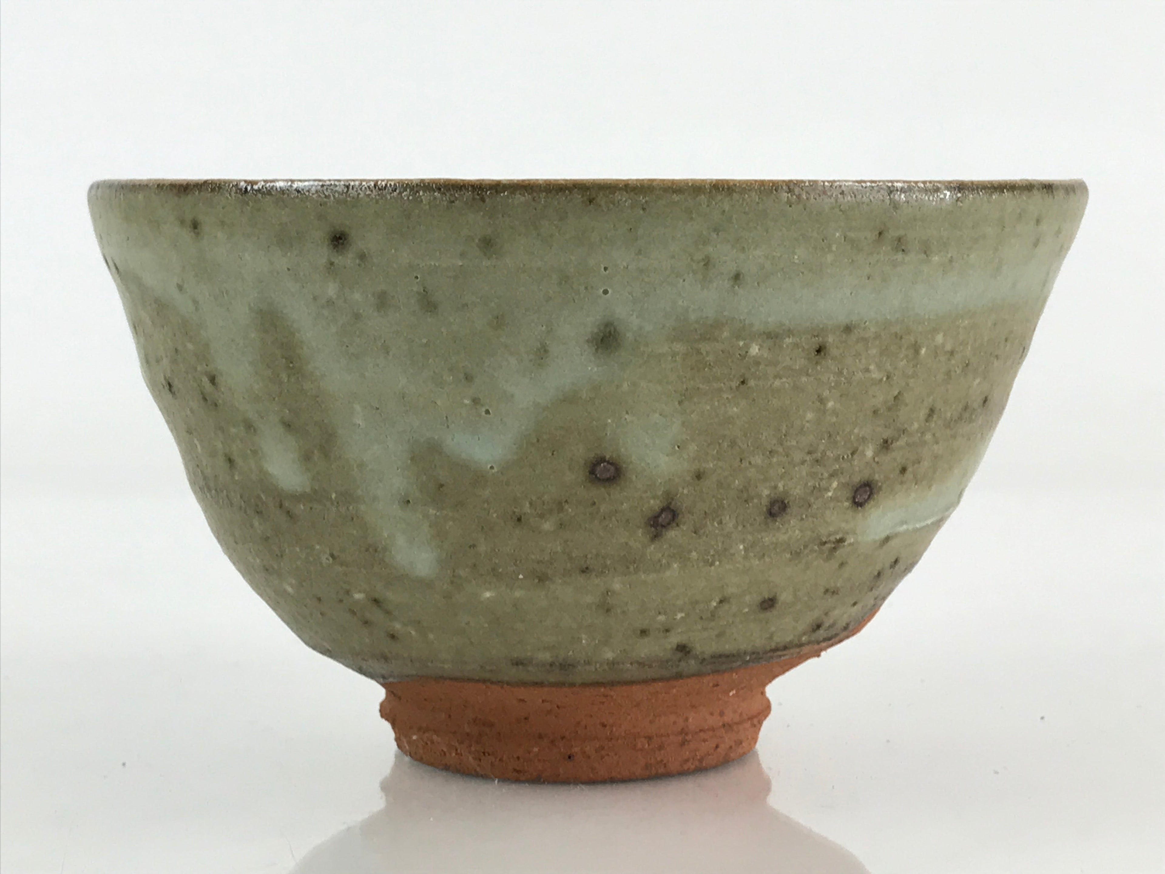 Japanese Ceramic Green Tea Bowl Vtg Chawan Tea Ceremony Matcha GTB956