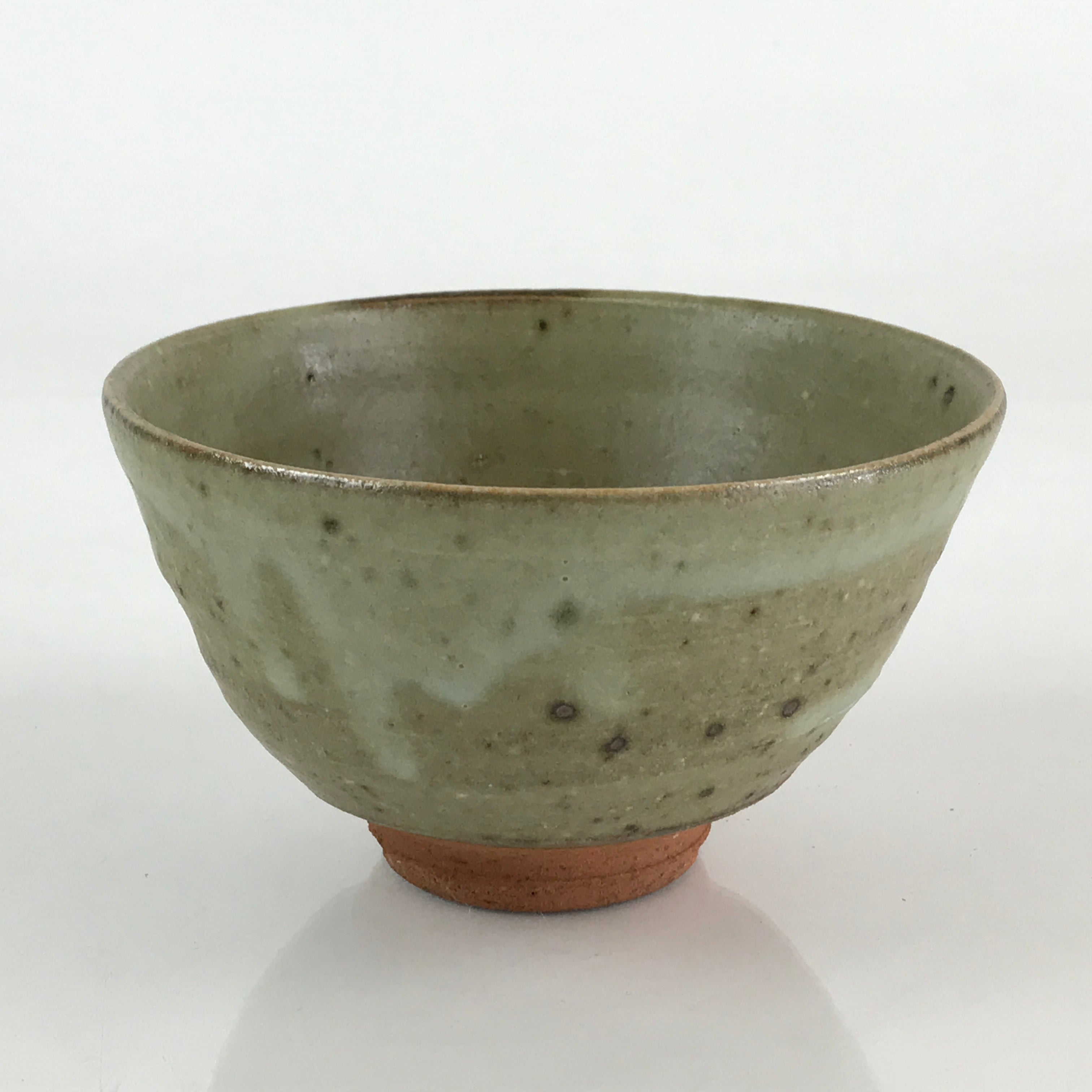 Japanese Ceramic Green Tea Bowl Vtg Chawan Tea Ceremony Matcha GTB956