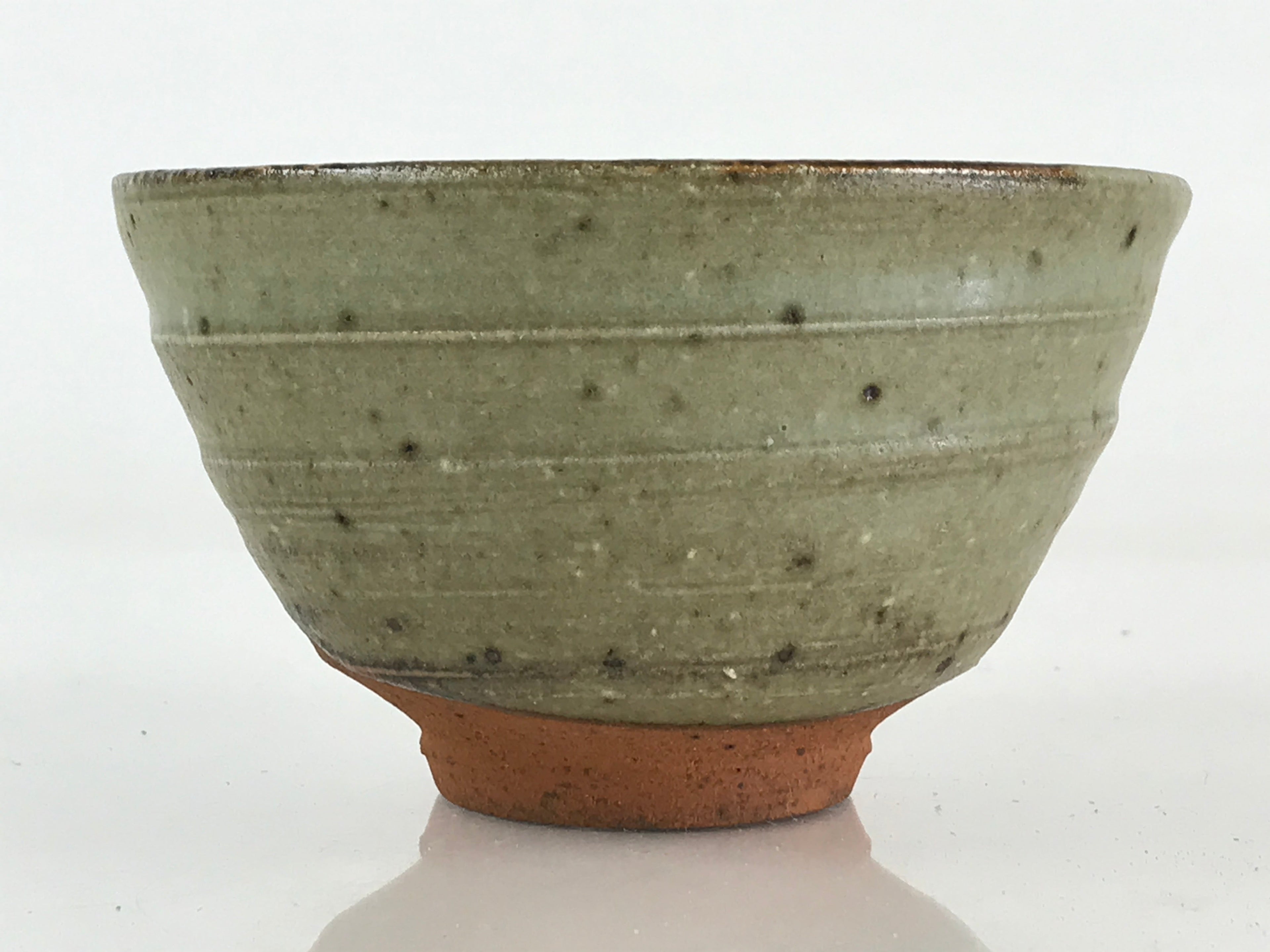 Japanese Ceramic Green Tea Bowl Vtg Chawan Tea Ceremony Matcha GTB957