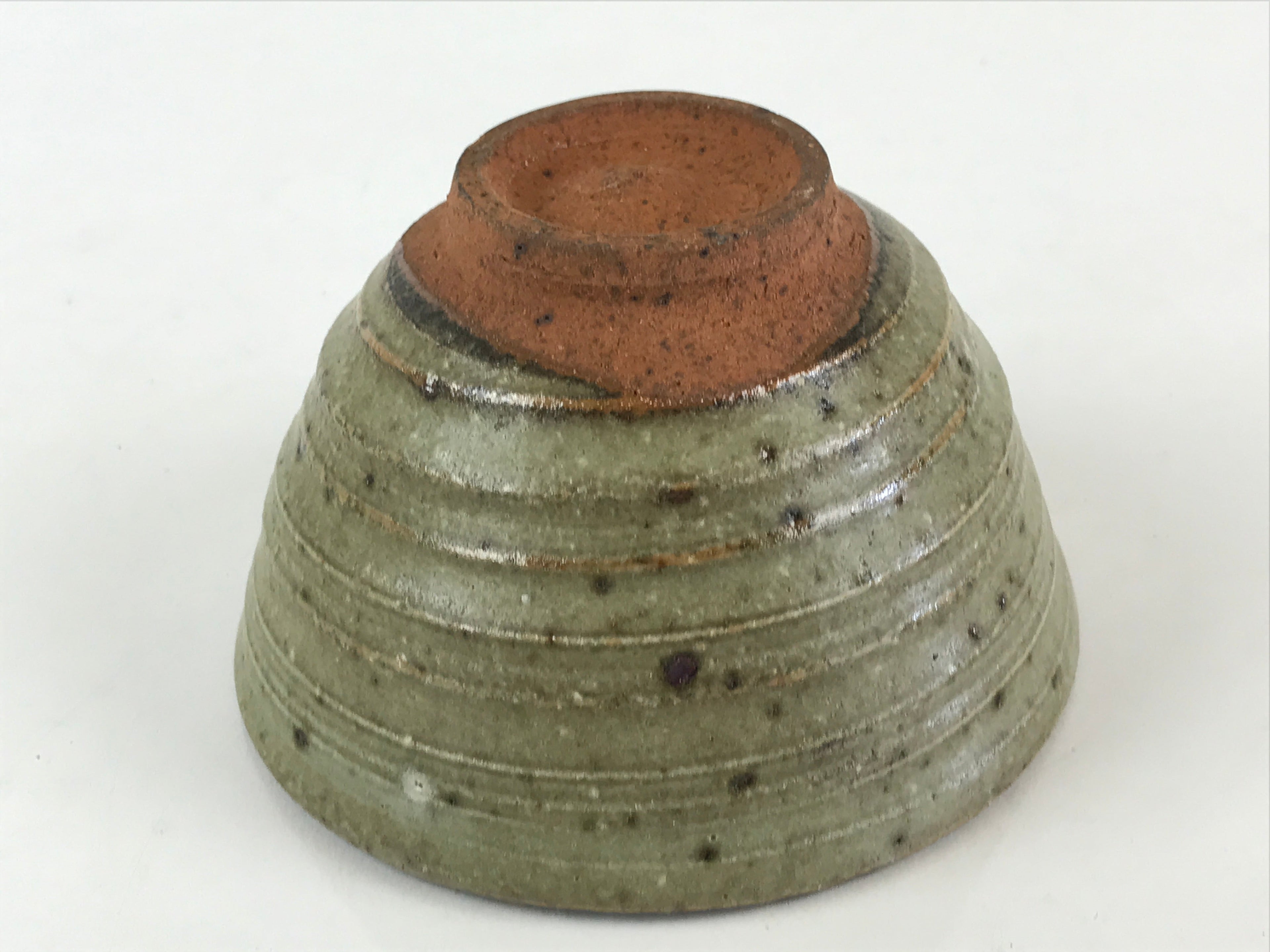 Japanese Ceramic Green Tea Bowl Vtg Chawan Tea Ceremony Matcha GTB958