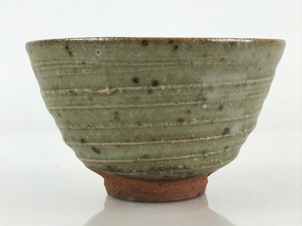 Japanese Ceramic Green Tea Bowl Vtg Chawan Tea Ceremony Matcha GTB958