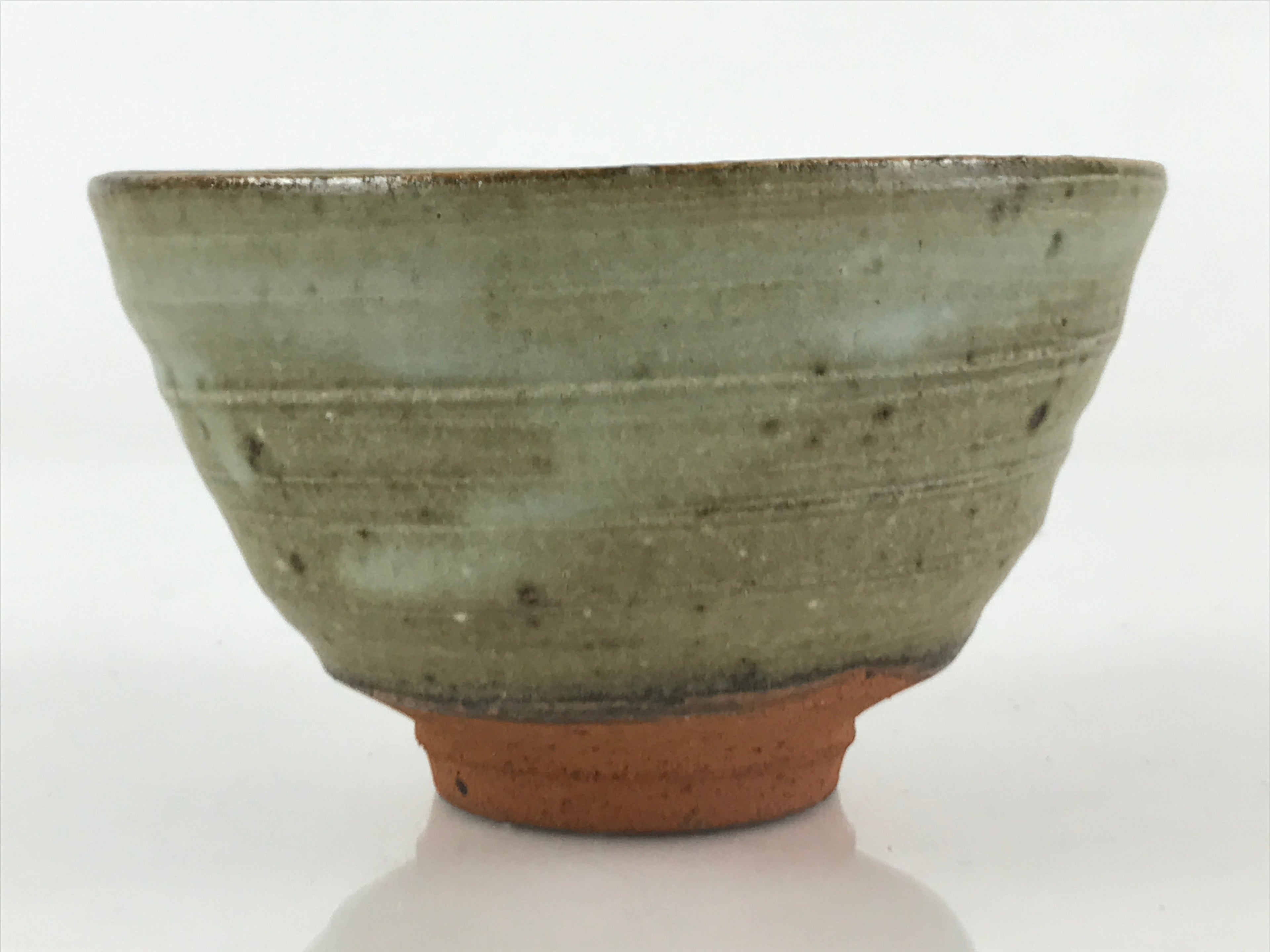 Japanese Ceramic Green Tea Bowl Vtg Chawan Tea Ceremony Matcha GTB959