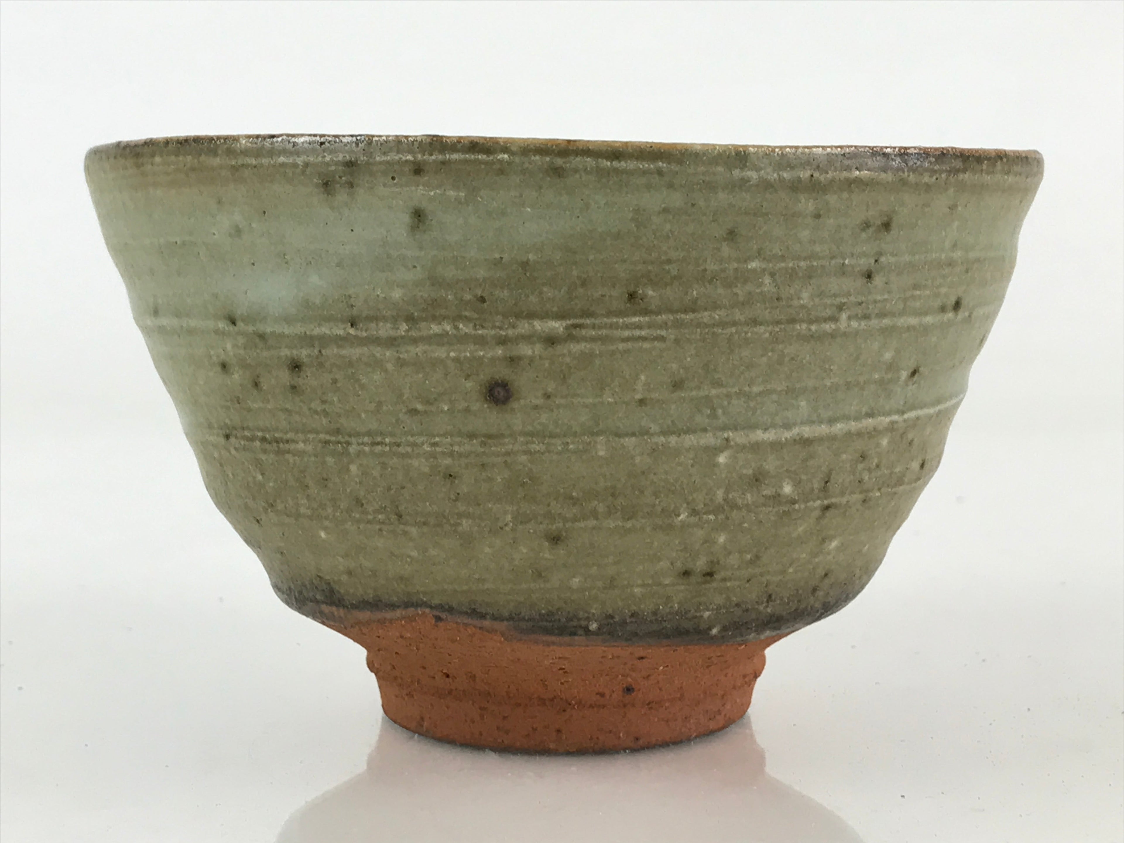 Japanese Ceramic Green Tea Bowl Vtg Chawan Tea Ceremony Matcha GTB959