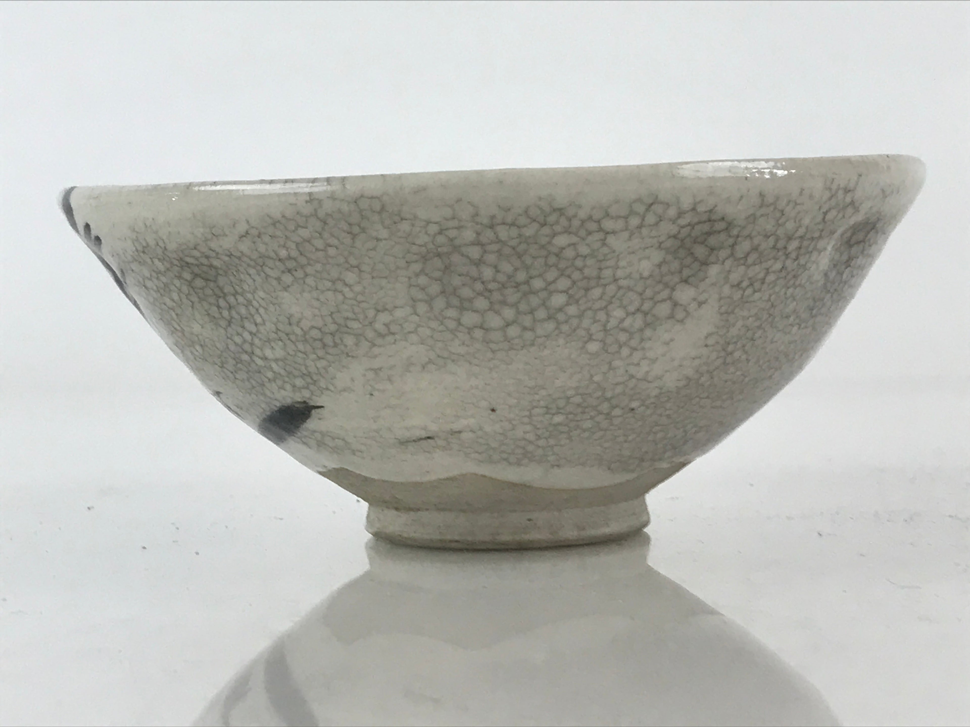 Japanese Ceramic Green Tea Bowl Vtg Chawan Tea Ceremony Matcha GTB964