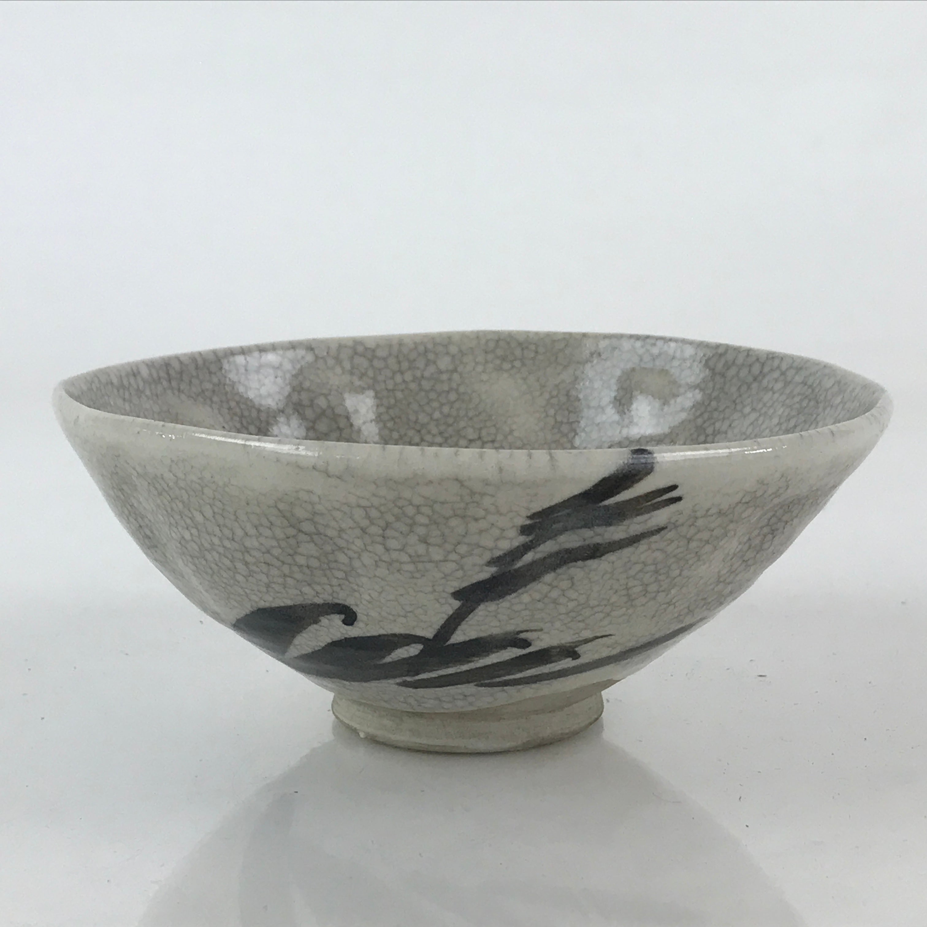 Japanese Ceramic Green Tea Bowl Vtg Chawan Tea Ceremony Matcha GTB964