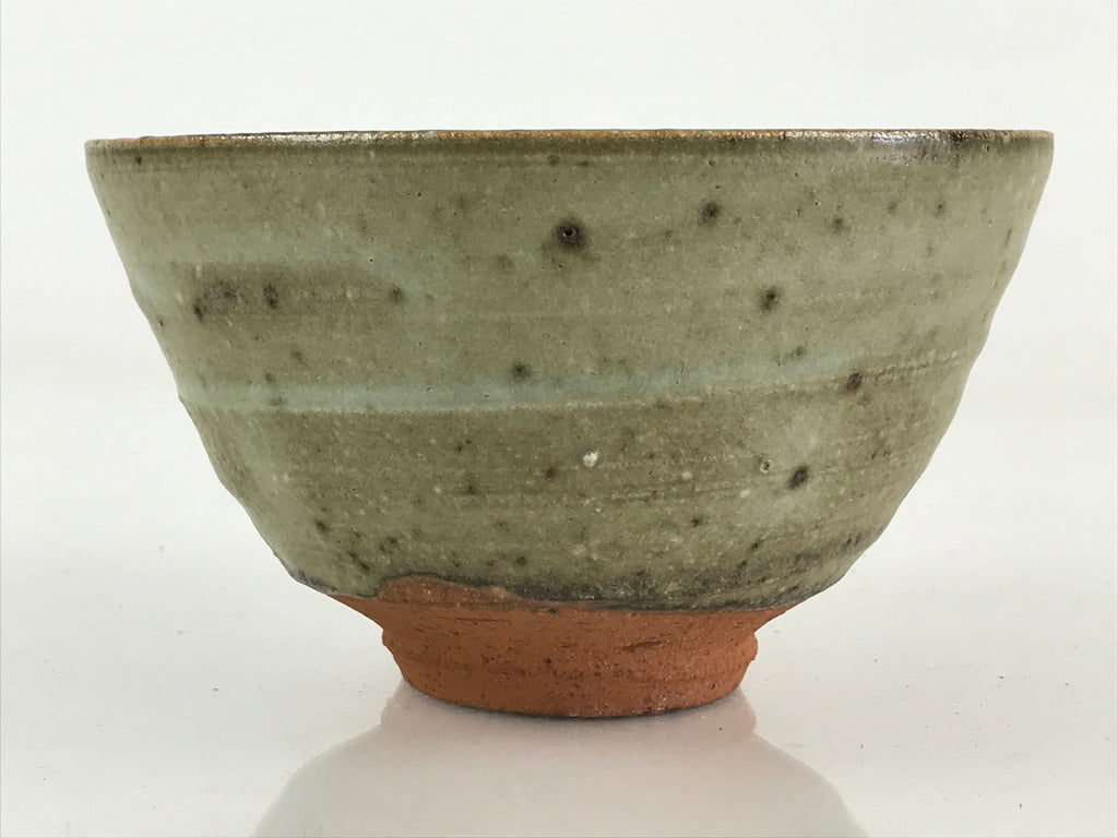 Japanese Ceramic Green Tea Bowl Vtg Chawan Tea Ceremony Matcha GTB967