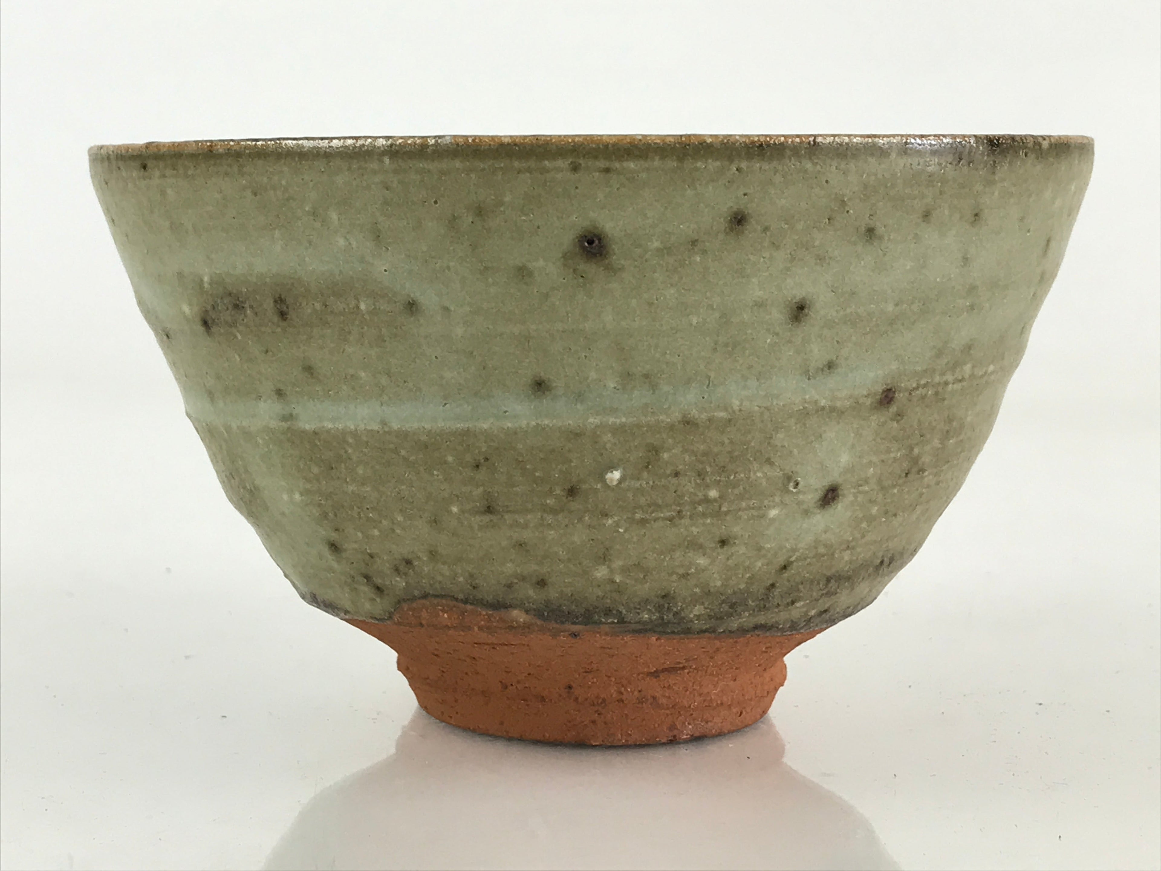 Japanese Ceramic Green Tea Bowl Vtg Chawan Tea Ceremony Matcha GTB967