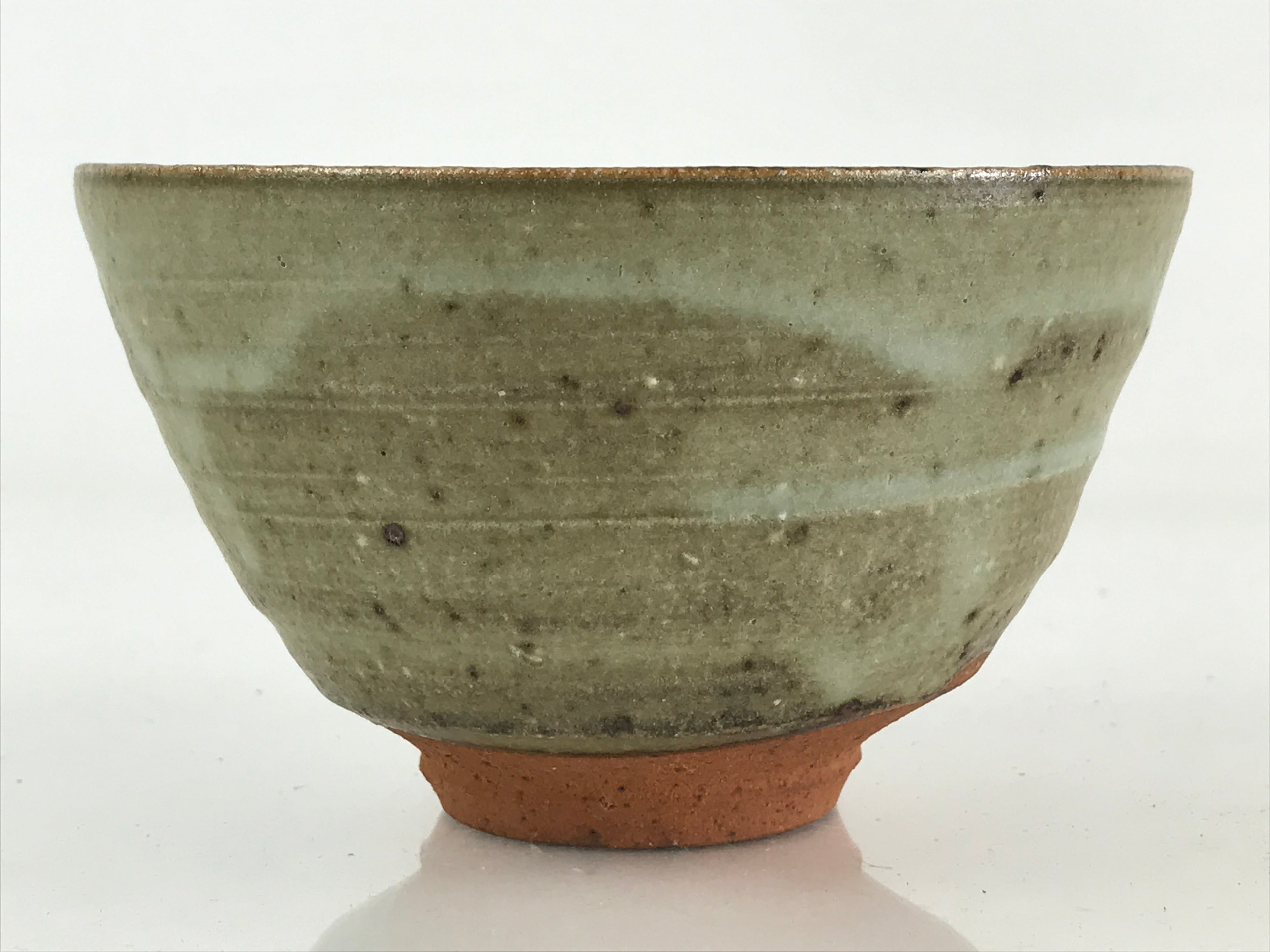 Japanese Ceramic Green Tea Bowl Vtg Chawan Tea Ceremony Matcha GTB967