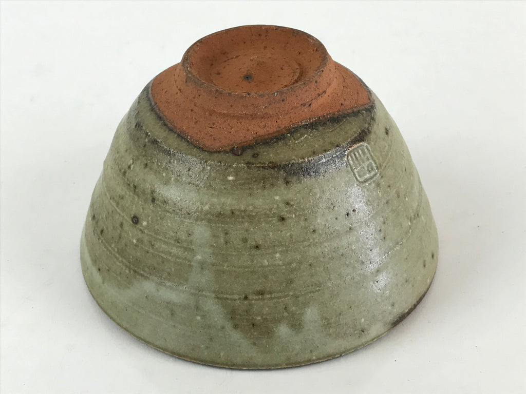 Japanese Ceramic Green Tea Bowl Vtg Chawan Tea Ceremony Matcha GTB967