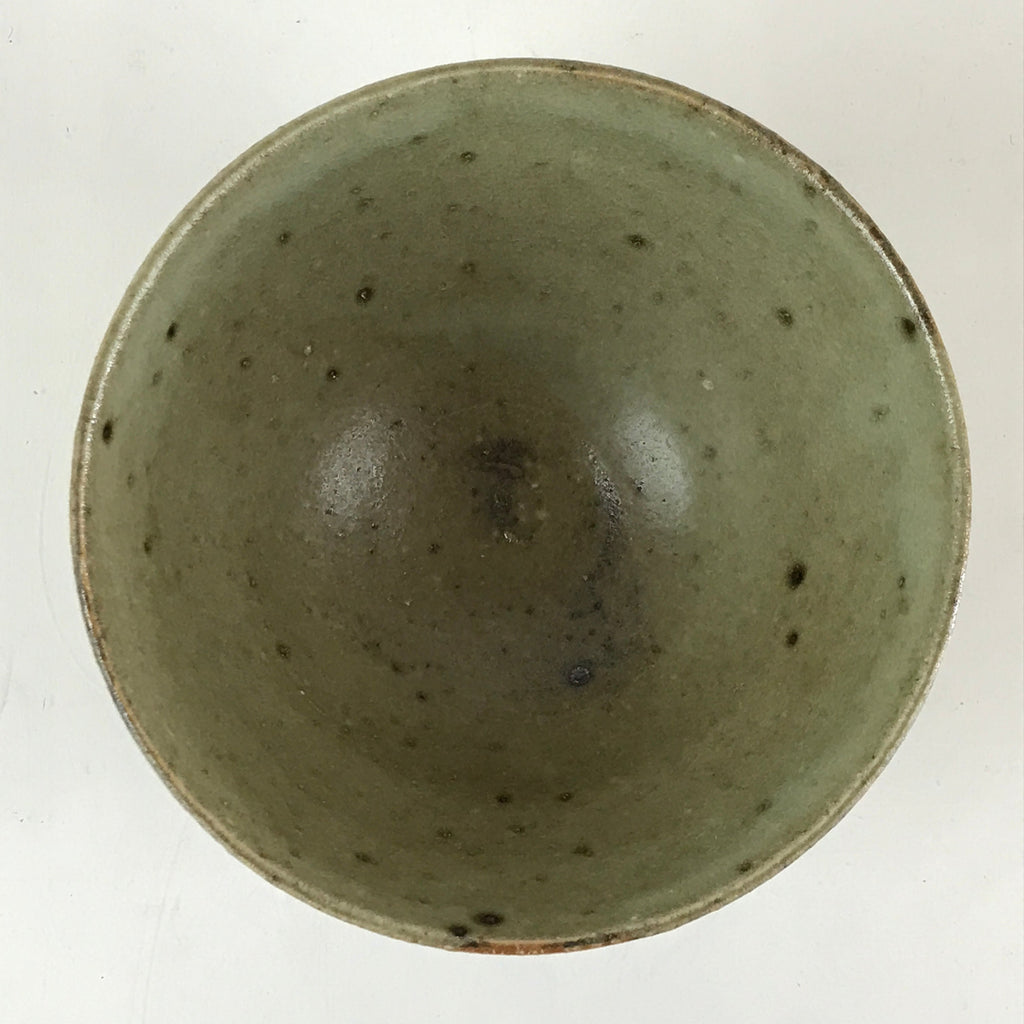 Japanese Ceramic Green Tea Bowl Vtg Chawan Tea Ceremony Matcha GTB968