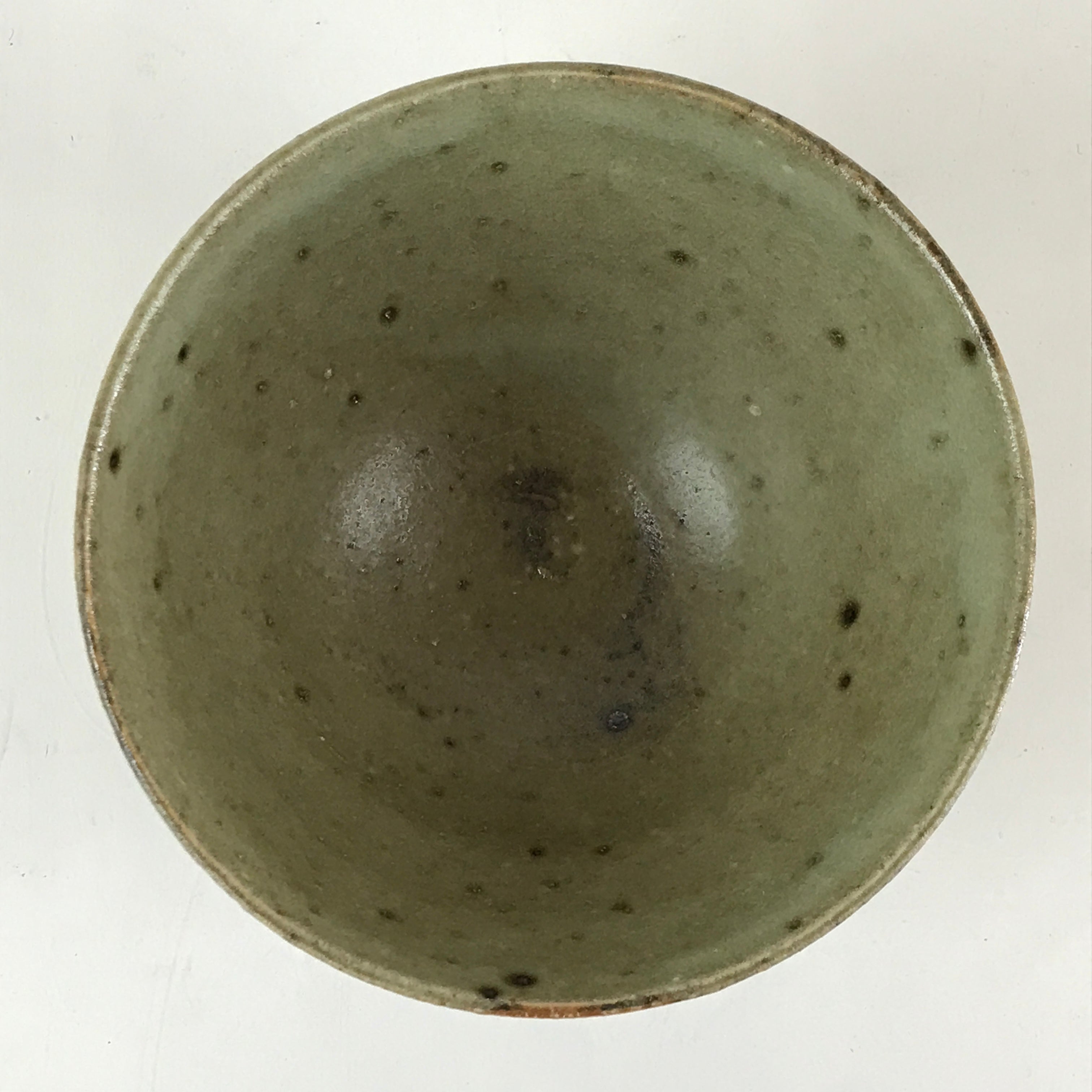 Japanese Ceramic Green Tea Bowl Vtg Chawan Tea Ceremony Matcha GTB968