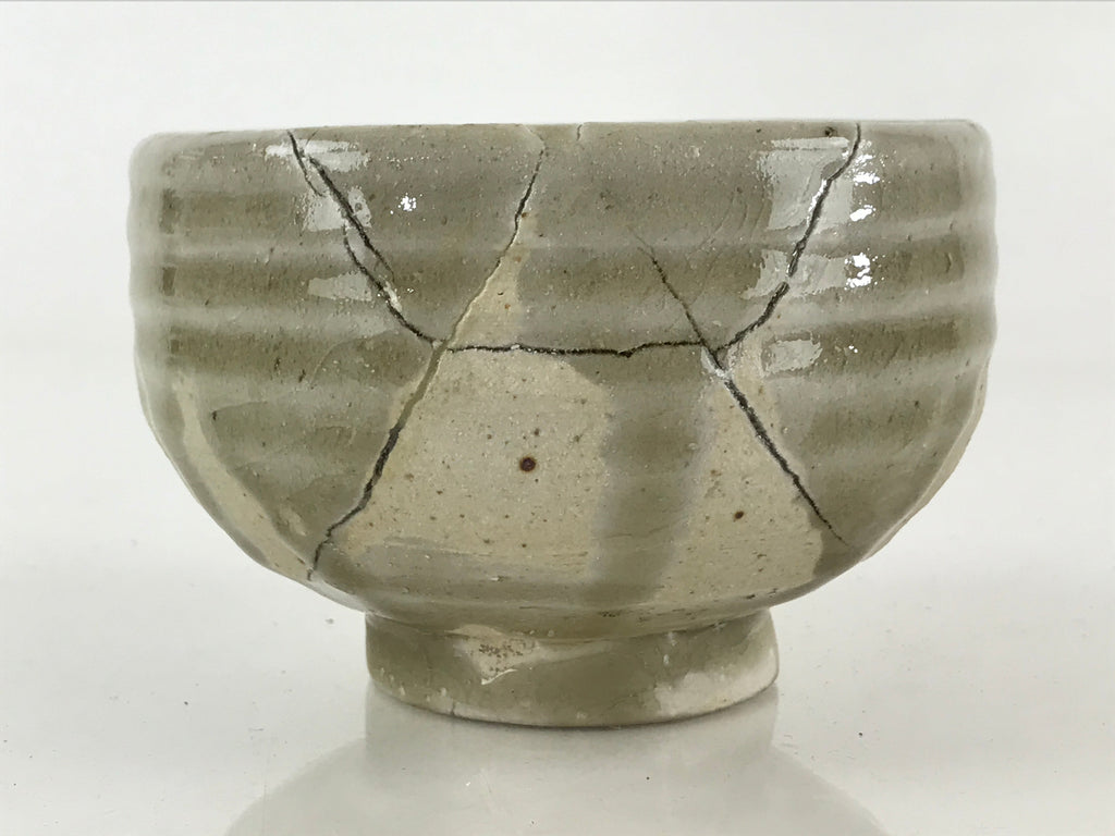 Japanese Ceramic Green Tea Bowl Vtg Chawan Tea Ceremony Matcha GTB975
