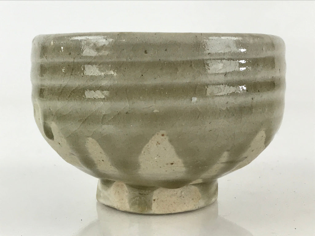 Japanese Ceramic Green Tea Bowl Vtg Chawan Tea Ceremony Matcha GTB975