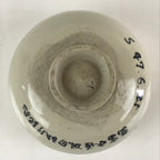 Japanese Ceramic Green Tea Bowl Vtg Chawan Tea Ceremony Matcha Kanji GTB962