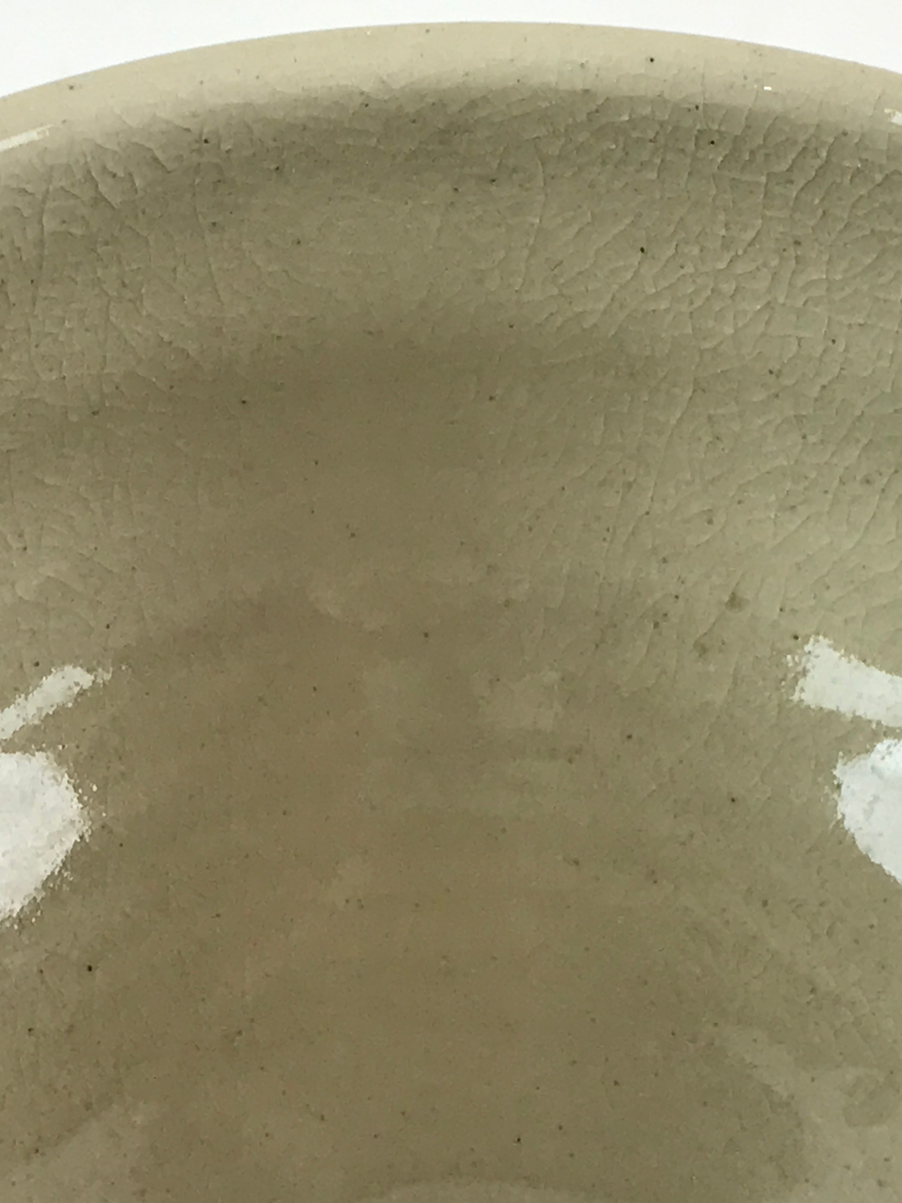 Japanese Ceramic Green Tea Bowl Vtg Chawan Tea Ceremony Matcha Kanji GTB962