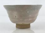 Japanese Ceramic Hagi Ware Green Tea Bowl Vtg Chawan Tea Ceremony Matcha GTB973