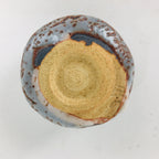 Japanese Ceramic Hagi Ware Sake Cup Vtg Guinomi Ochoko White Glaze GU908