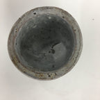 Japanese Ceramic Hagi Ware Sake Cup Vtg Guinomi White Red Clay Pottery GU975