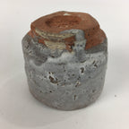 Japanese Ceramic Hagi Ware Sake Cup Vtg Guinomi White Red Clay Pottery GU975