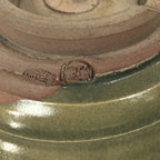 Japanese Ceramic Hagi Ware Tea Ceremony Bowl Vtg Chawan Gray Pottery GTB788