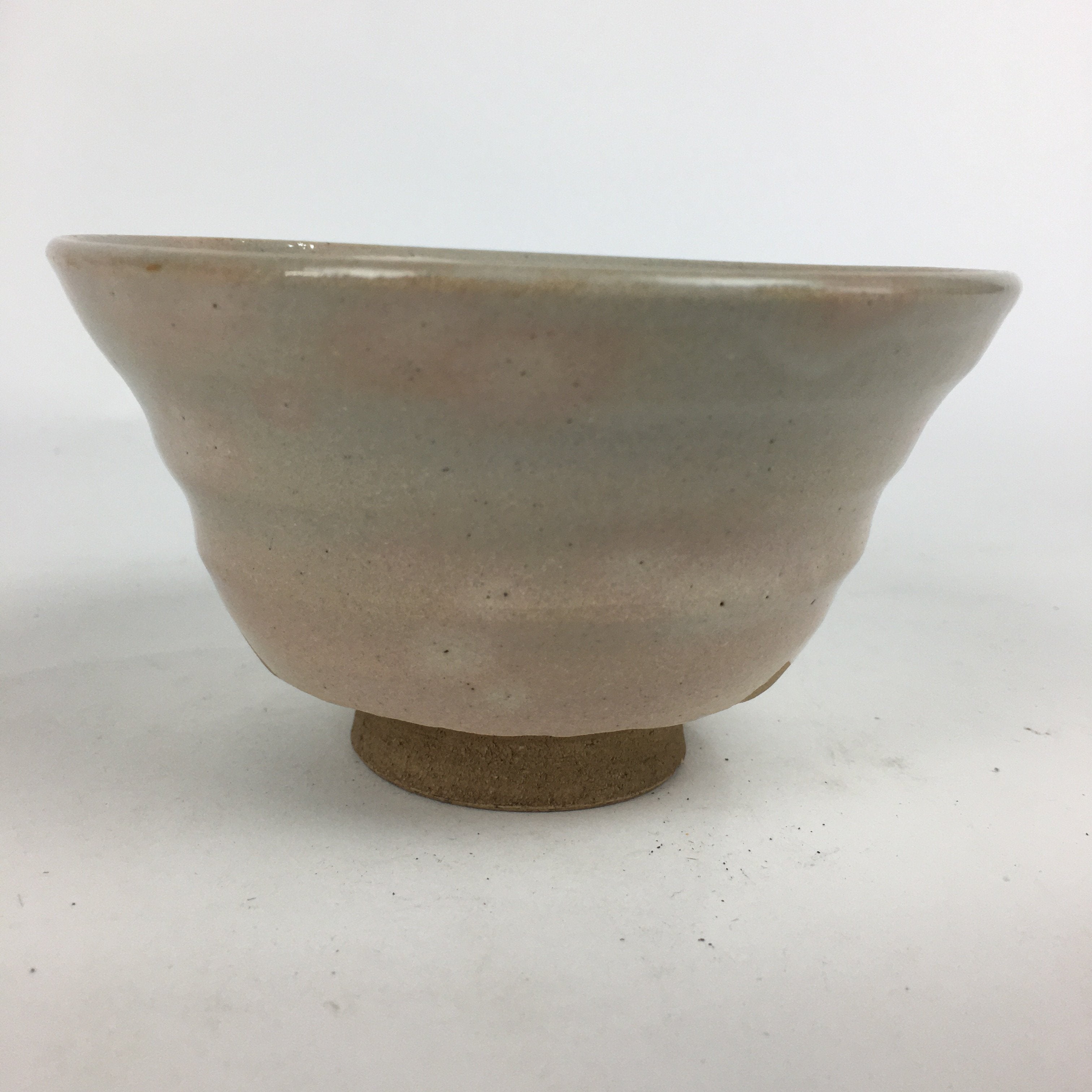 Japanese Ceramic Hagi Ware Tea Ceremony Bowl Vtg Chawan Pink Pottery GTB805