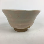 Japanese Ceramic Hagi Ware Tea Ceremony Bowl Vtg Chawan Pink Pottery GTB805