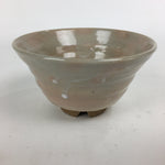 Japanese Ceramic Hagi Ware Tea Ceremony Bowl Vtg Chawan Pink Pottery GTB805