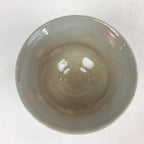 Japanese Ceramic Hagi Ware Tea Ceremony Bowl Vtg Chawan White Pottery GTB807