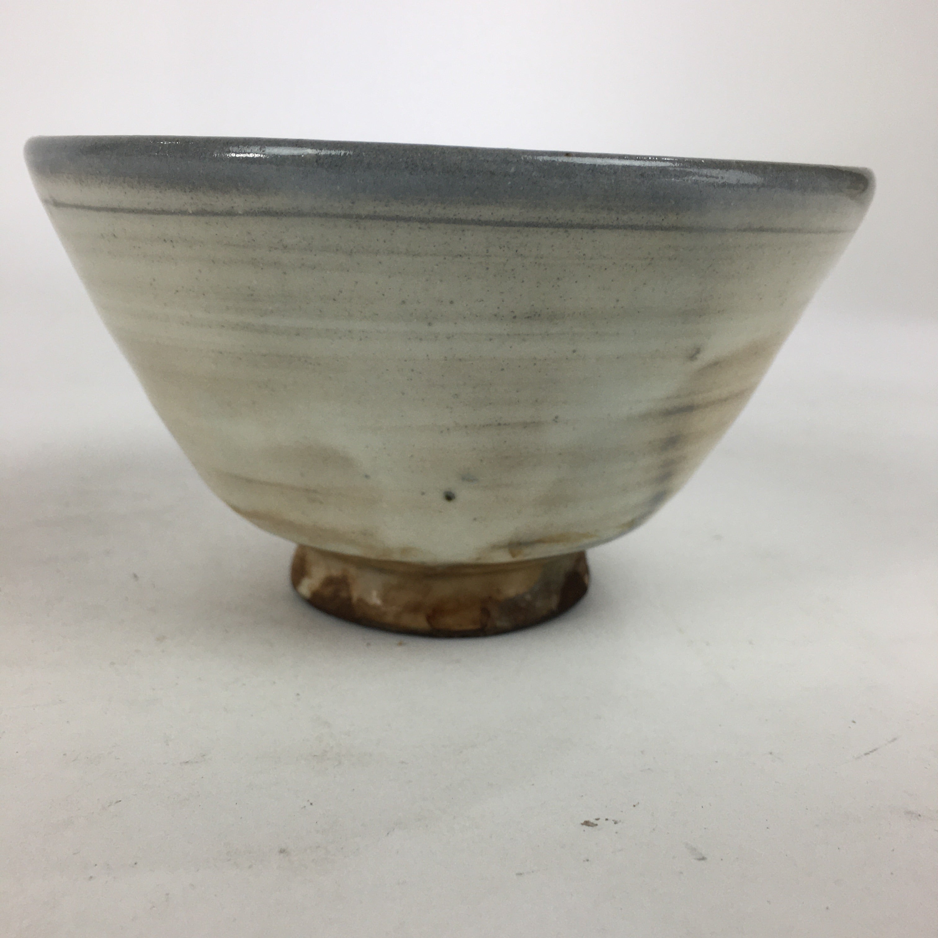 Japanese Ceramic Hagi Ware Tea Ceremony Green Tea Bowl Vtg Chawan GTB876