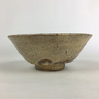 Japanese Ceramic Hagi Ware Tea Ceremony Green Tea Bowl Vtg Chawan GTB934