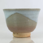 Japanese Ceramic Hagi Ware Teacup Yunomi Vtg White Glaze Sencha TC313
