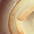 Japanese Ceramic Hagi Ware Teacup Yunomi Vtg White Glaze Sencha TC314