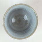 Japanese Ceramic Hagi Ware Teacup Yunomi Vtg White Glaze Sencha TC315