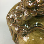 Japanese Ceramic Hotei-Son Statue Vtg 7 Gods Good Fortune Wealth BD540