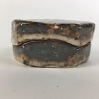 Japanese Ceramic Incense Container Vtg Pottery Kogo Hagiyaki PP461