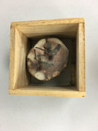 Japanese Ceramic Incense Container Vtg Pottery Kogo Hagiyaki PP461
