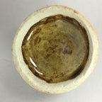 Japanese Ceramic Incense Container Vtg Pottery Kogo Round Double Circle PP496