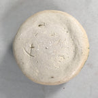 Japanese Ceramic Incense Container Vtg Pottery Kogo Round Oribe PP399