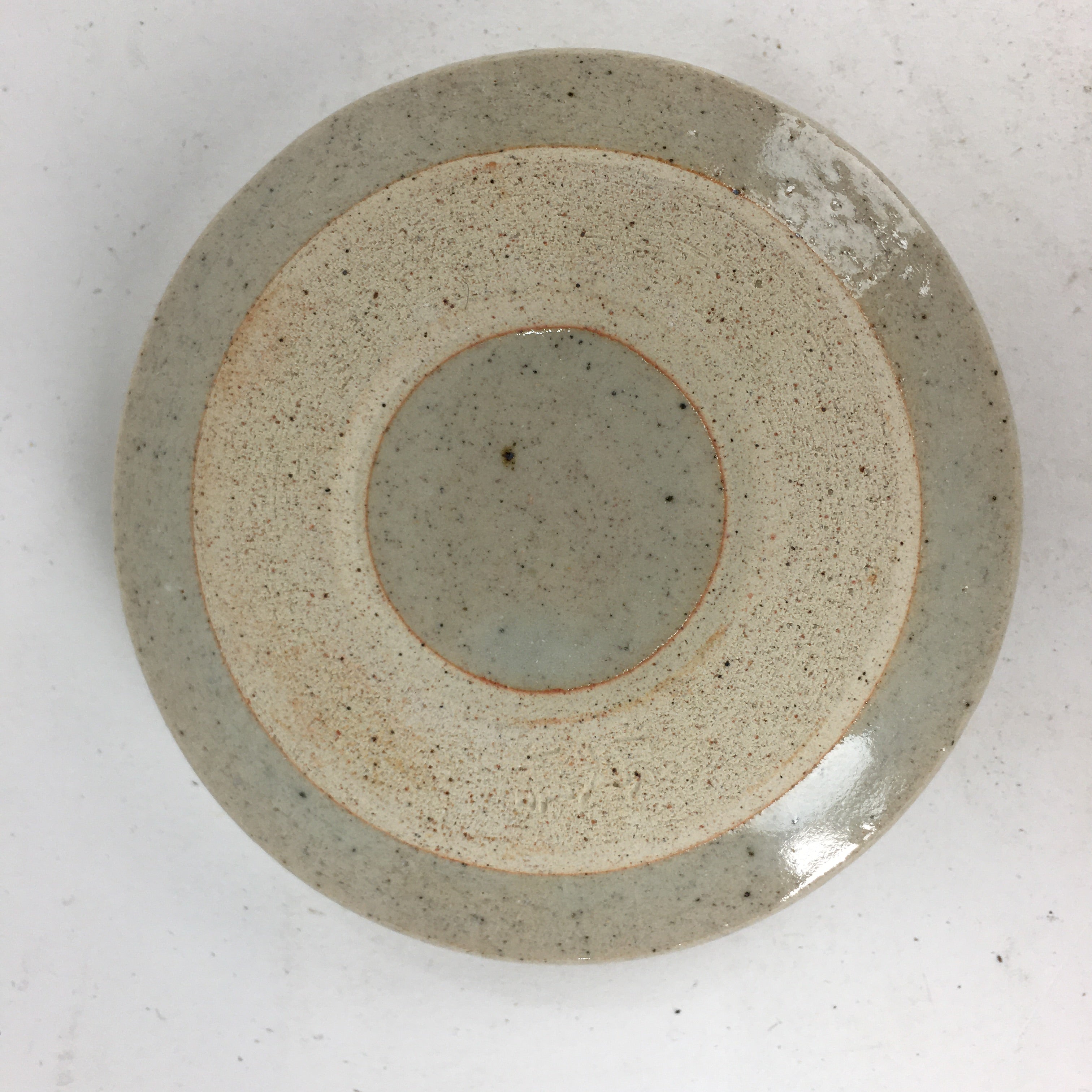 Japanese Ceramic Incense Container Vtg Pottery Kogo Round Zodiac Snake PP778