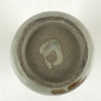 Japanese Ceramic Inuyama Ware Sake Bottle Vtg Pottery Yakimono Tokkuri Gray TS48