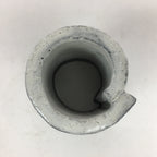 Japanese Ceramic Karatsu Ladle Rest Lid Stand Tea Ceremony Vtg Futaoki White TG1