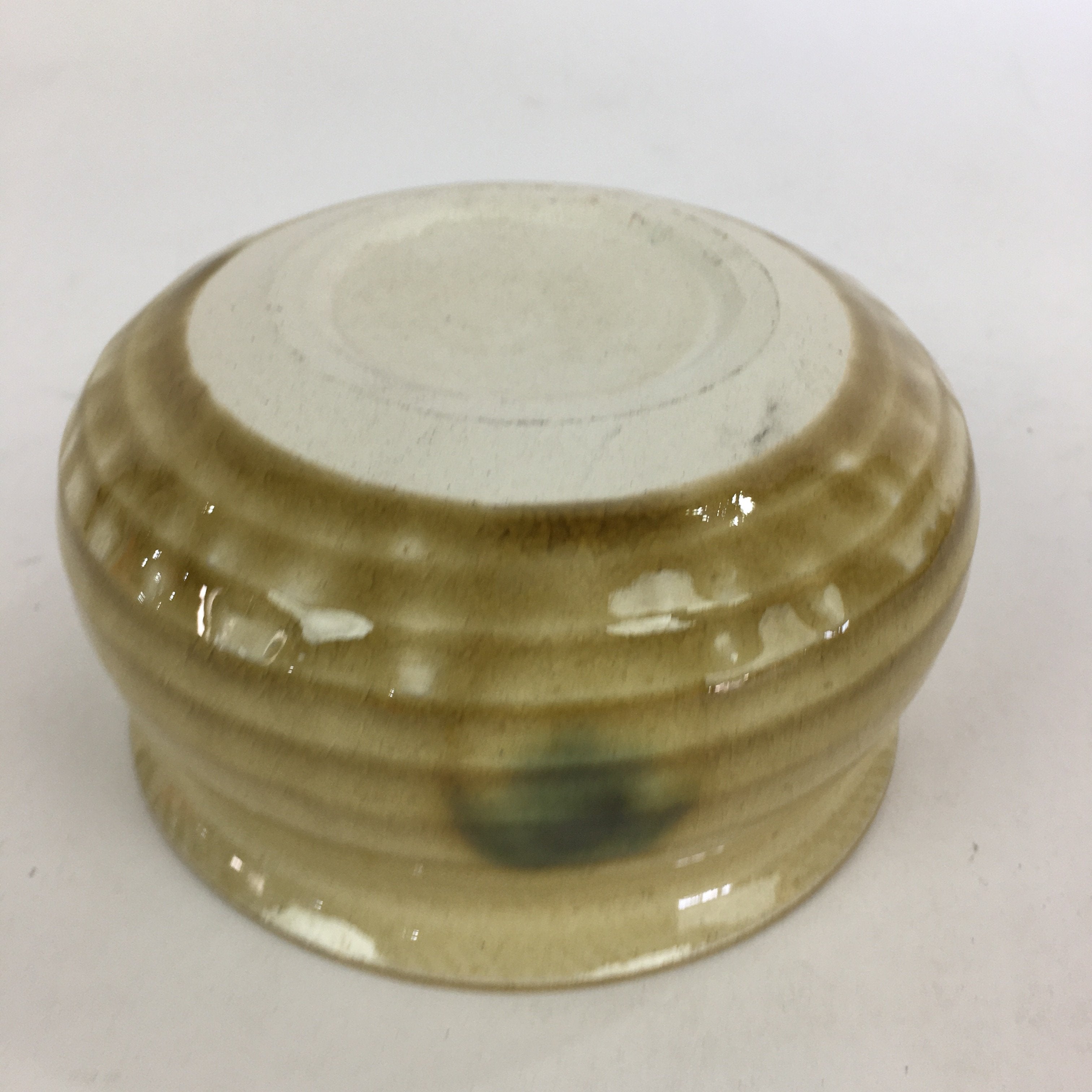 Japanese Ceramic Kiseto Ware Kensui Bowl Tea Ceremony Vtg Matcha Sado TG139