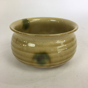 Japanese Ceramic Kiseto Ware Kensui Bowl Tea Ceremony Vtg Matcha Sado TG139