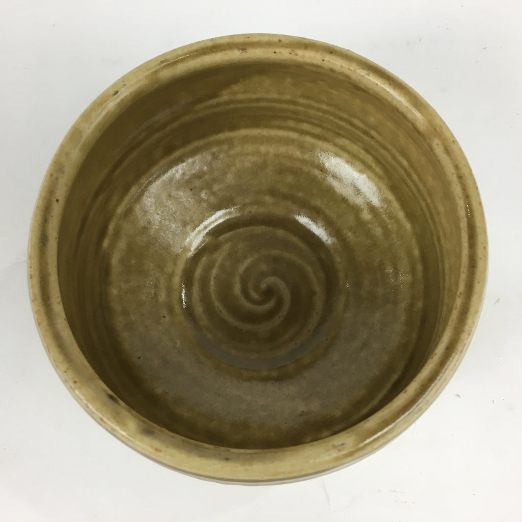 Japanese Ceramic Kiseto Ware Tea Ceremony Bowl Vtg White Matcha Chawan GTB780